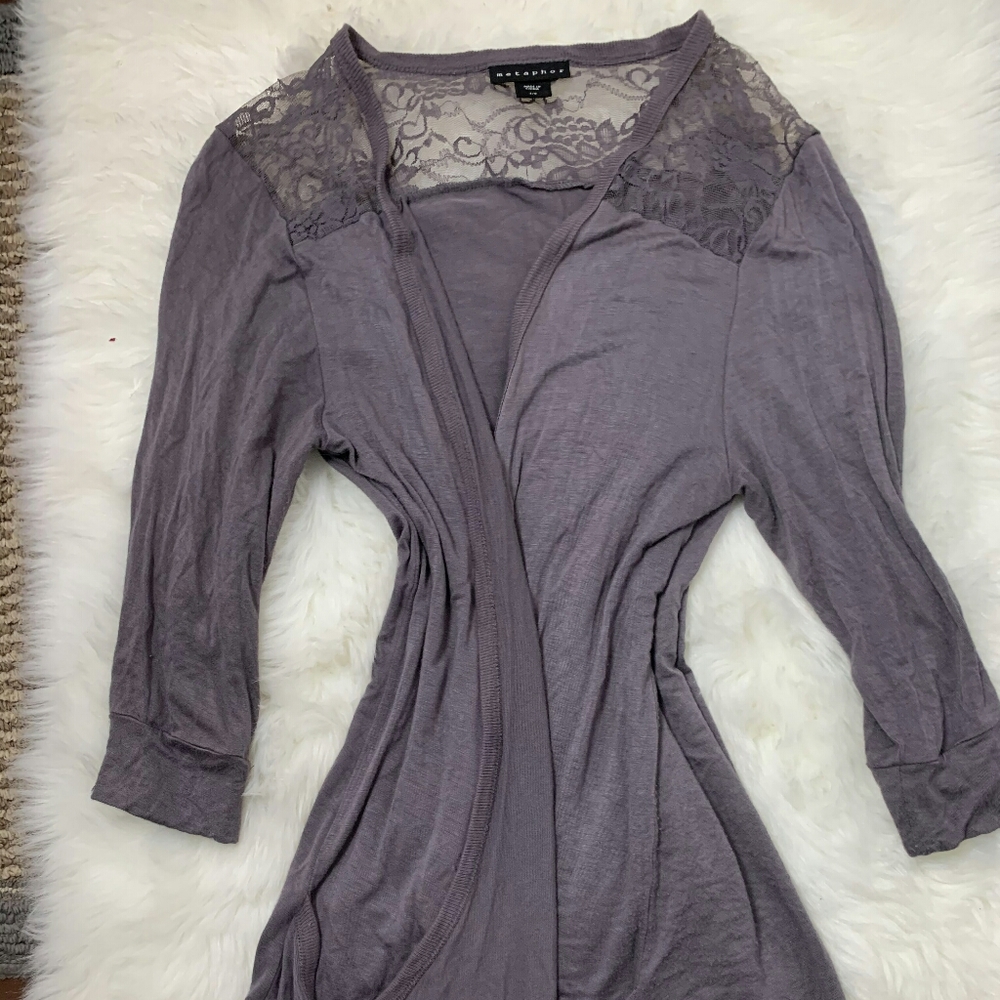 Lavender cardigan